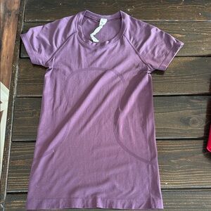 lululemon athletica Rich Purple Short Sleeve Tee